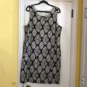 J. Jill Dresses - JJill wood block print sheath dress J. Jill Dresses - JJill wood block print sheath dress